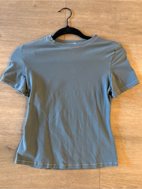 SKIMS Tops - SKIMS Short Sleeve Tee in Dusty Sage